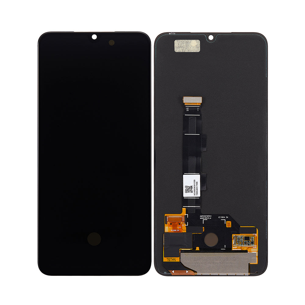Ecrã e digitalizador Xiaomi Mi 9 SE sem moldura, preto, OEM