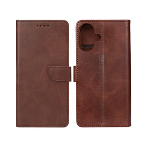 Estante Rixus For Apple iPhone 16 Castanho