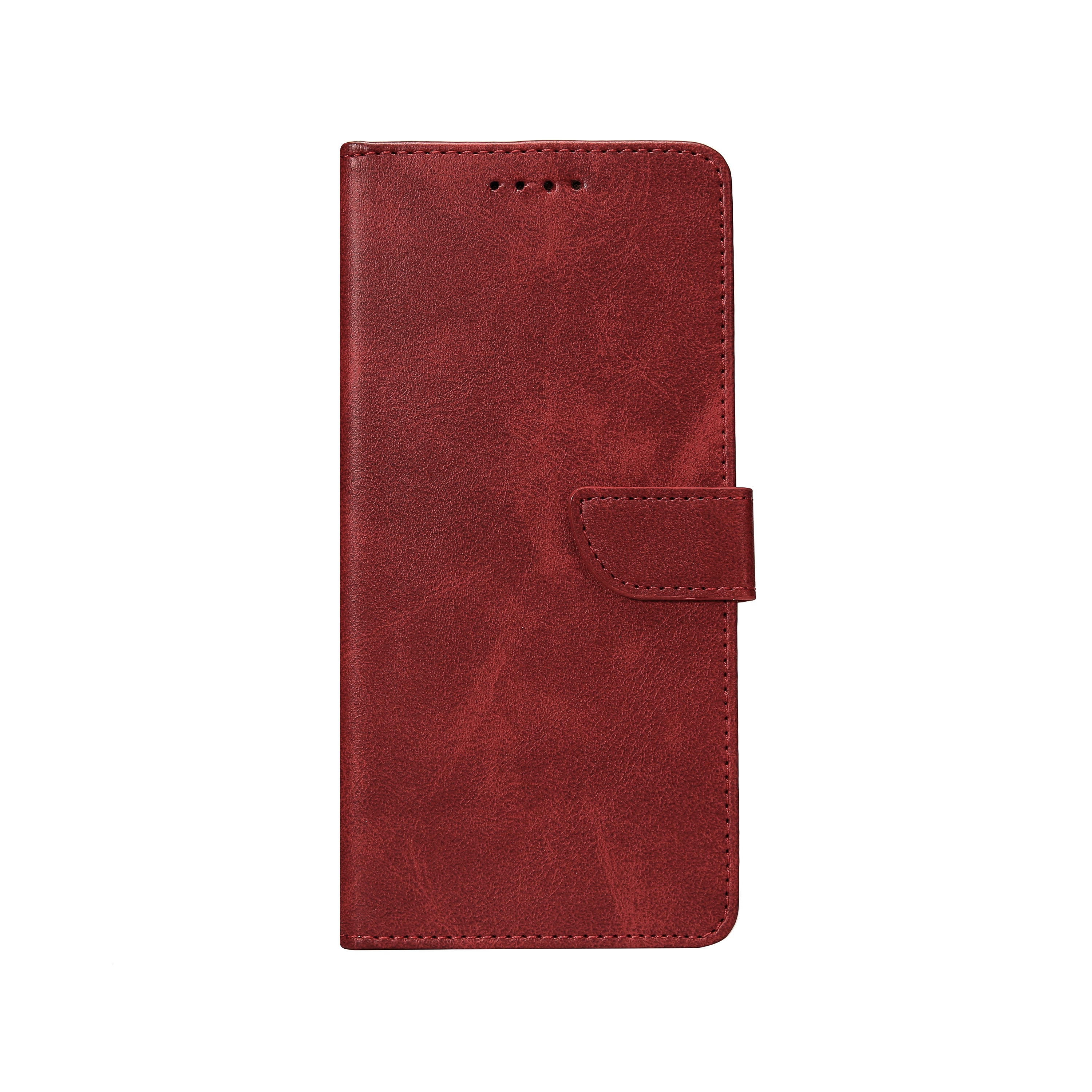 Estante de livros Rixus For Apple iPhone 16 Pro Max Vermelho escuro