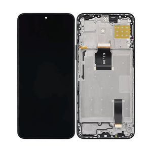 Ecrã e digitalizador Huawei Honor X8a com moldura Midnight Black OEM
