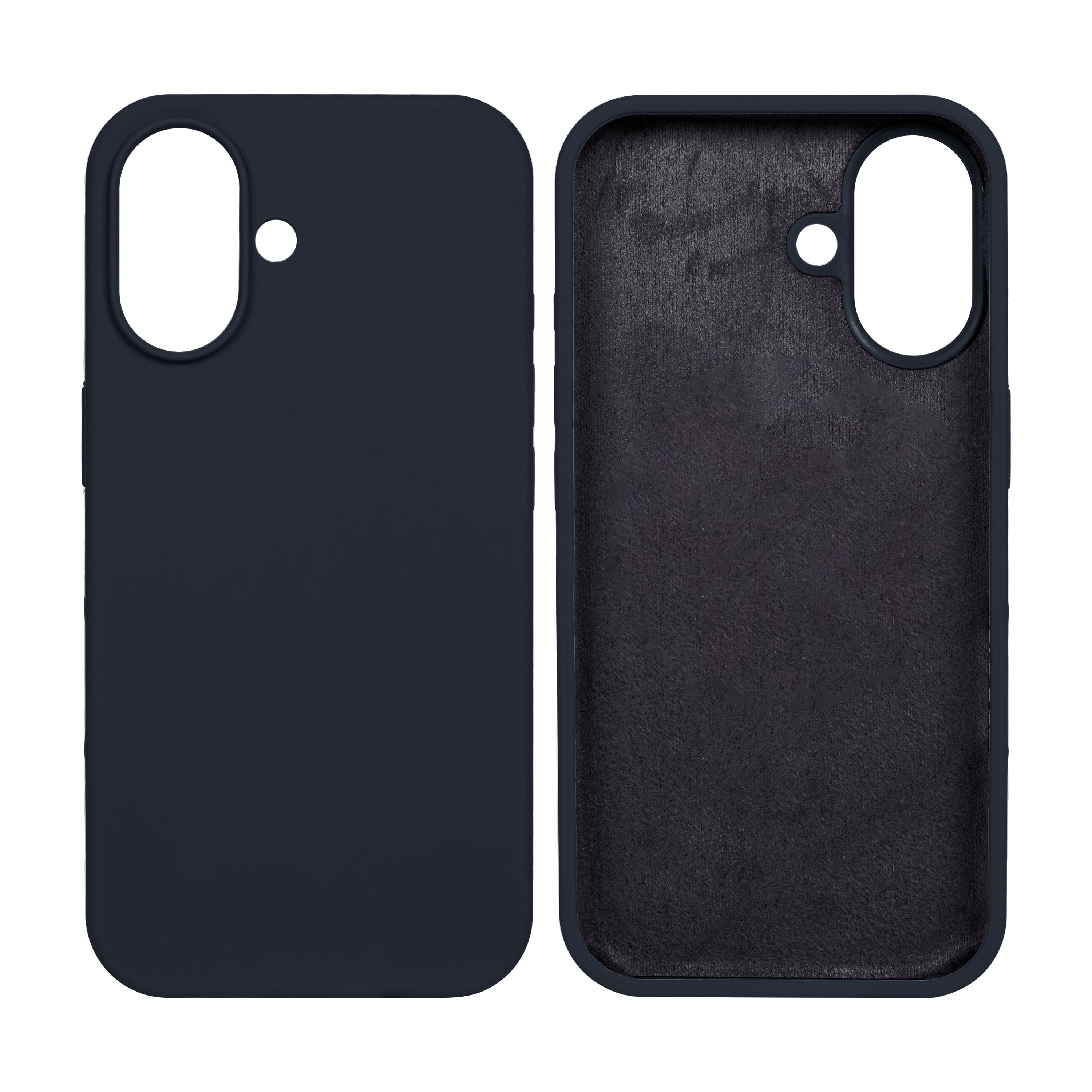 Capa de TPU macia Rixus For Apple 16 Plus Preto
