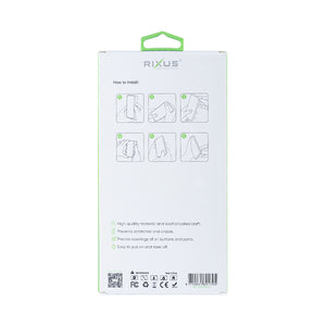 Capa para telemóvel em TPU macia Rixus For Apple iPhone 16 Plus Verde Escuro