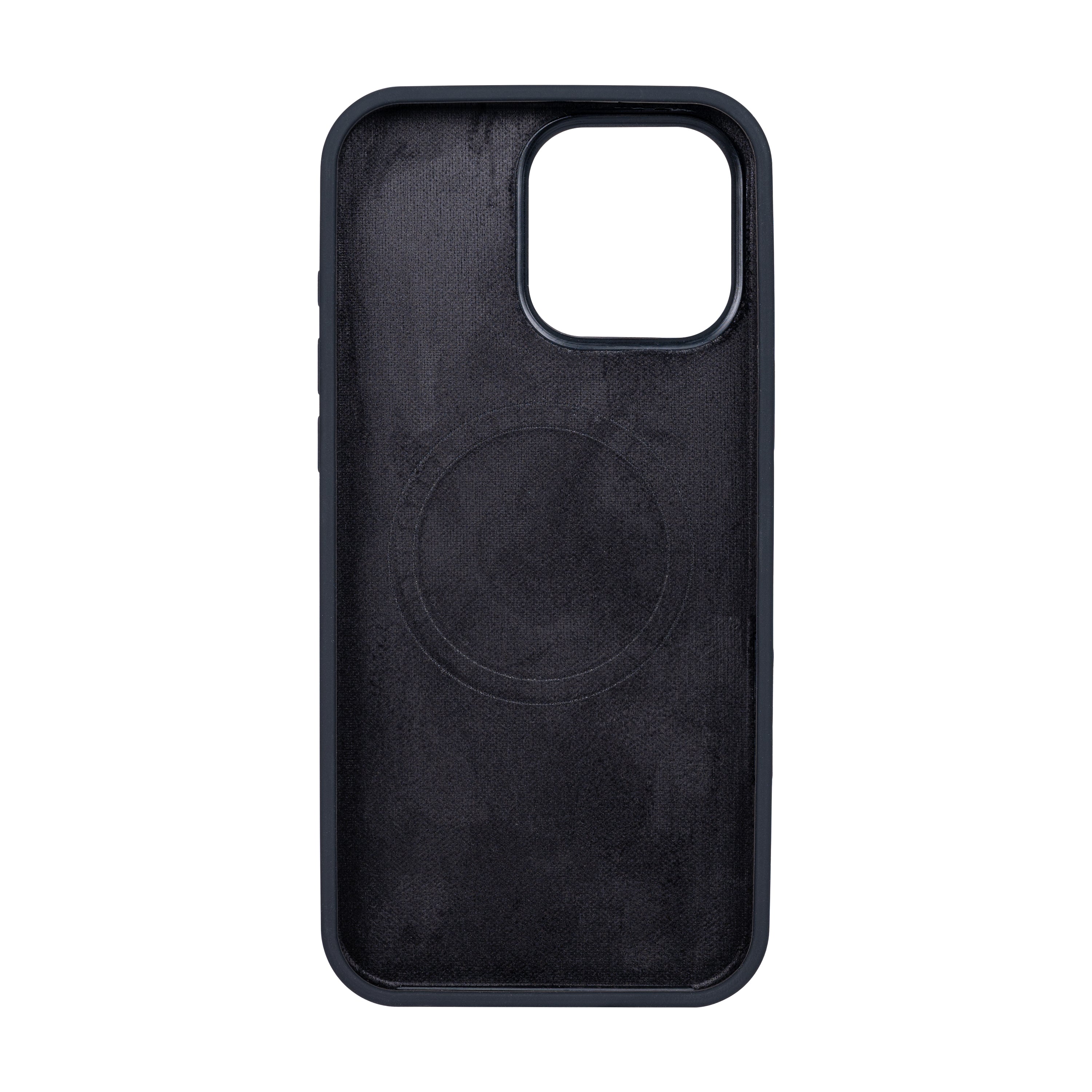 Rixus Soft TPU Phone Case With MagSafe Compatible For Apple iPhone 16 Pro Max Black