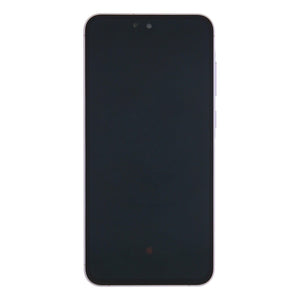 Samsung Galaxy A55 A556B Ecrã e digitalizador com moldura lilás pré-montado