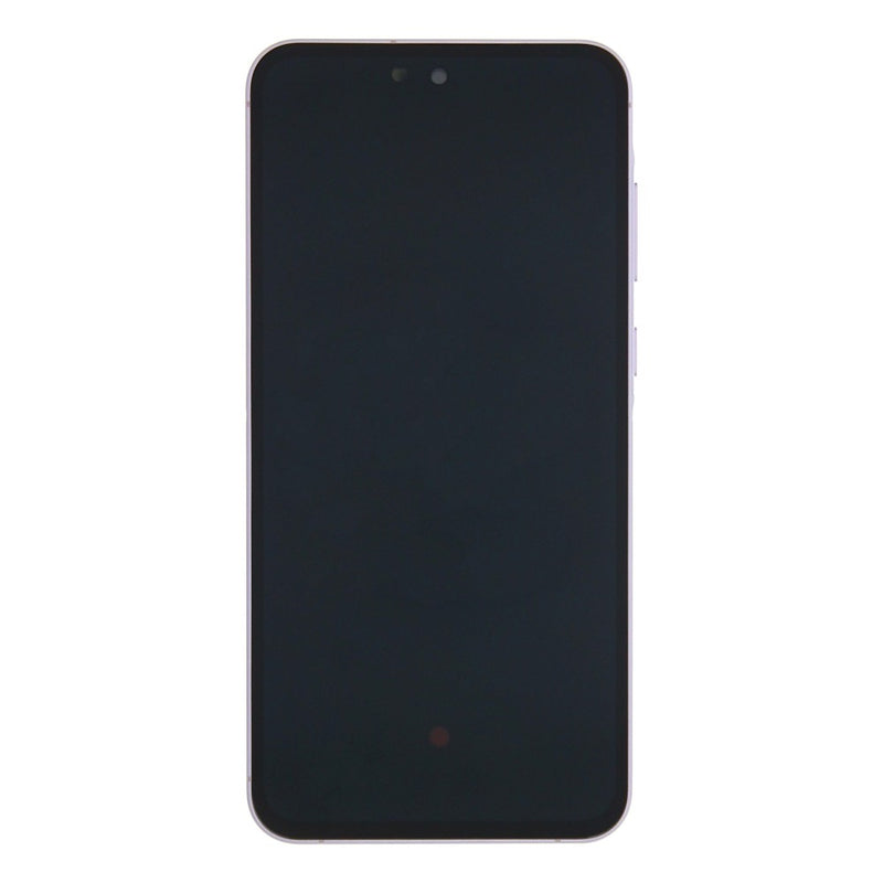 Samsung Galaxy A55 A556B Ecrã e digitalizador com moldura lilás pré-montado