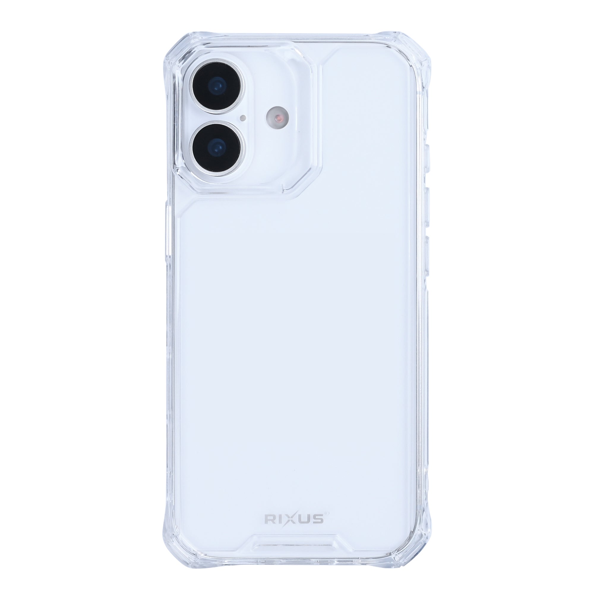 Capa Anti-choque Rixus Armor-X For Apple 16 Plus Transparente