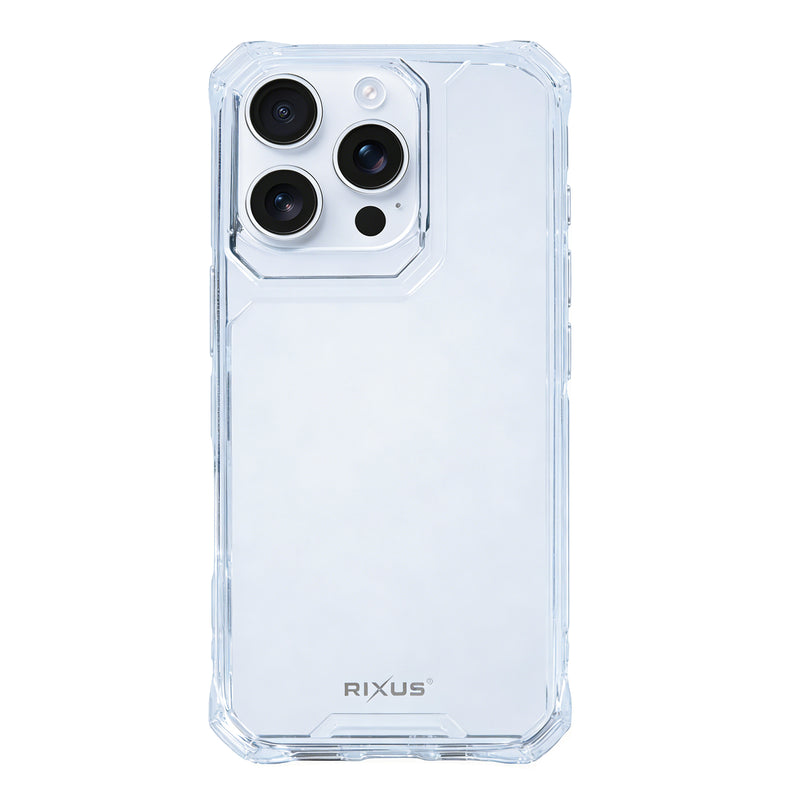 Capa anti-choque Rixus Armor-X For Apple iPhone 16 Pro Max Transparente