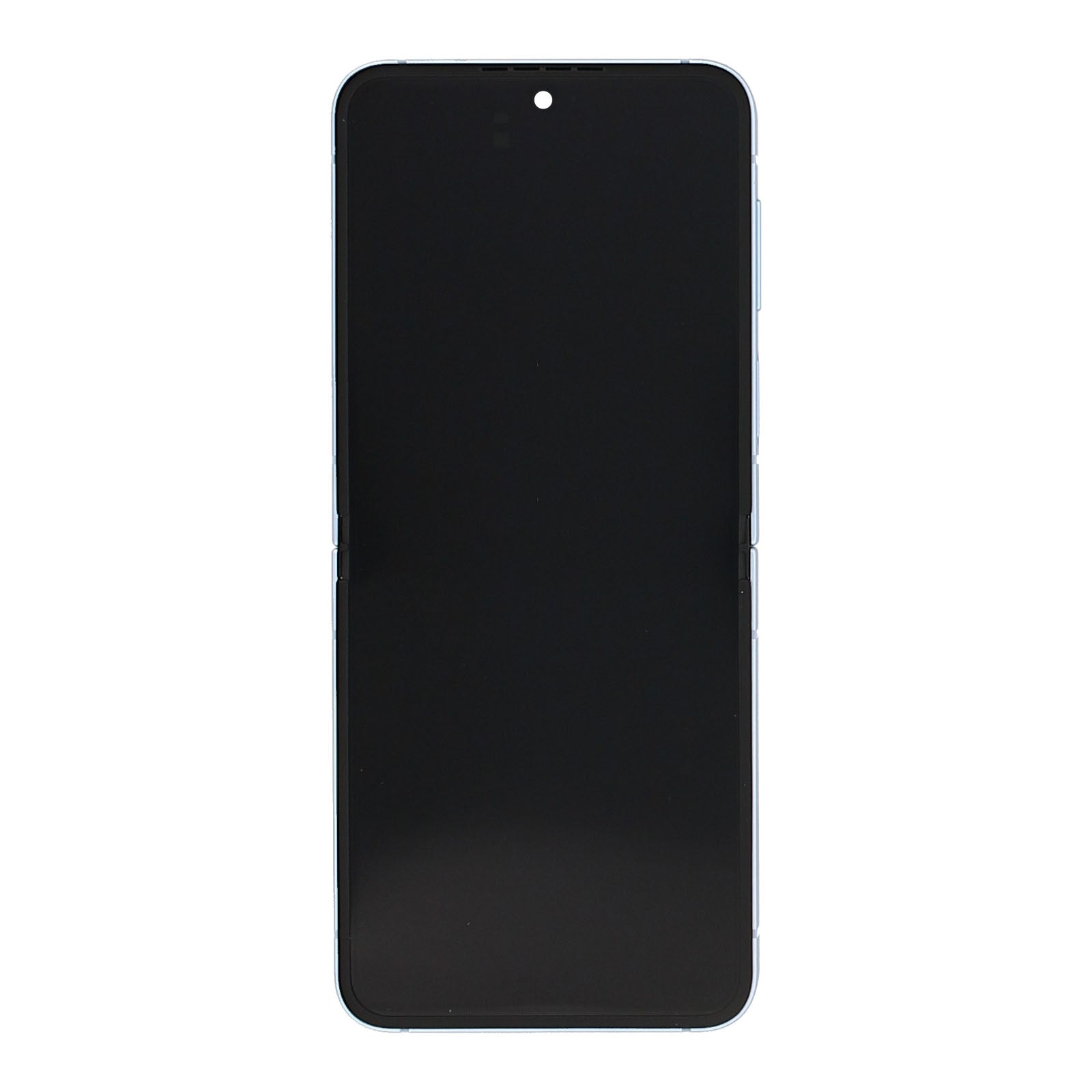 Samsung Galaxy Z Flip6 F741B Ecrã principal e digitalizador com moldura azul Pacote de serviço