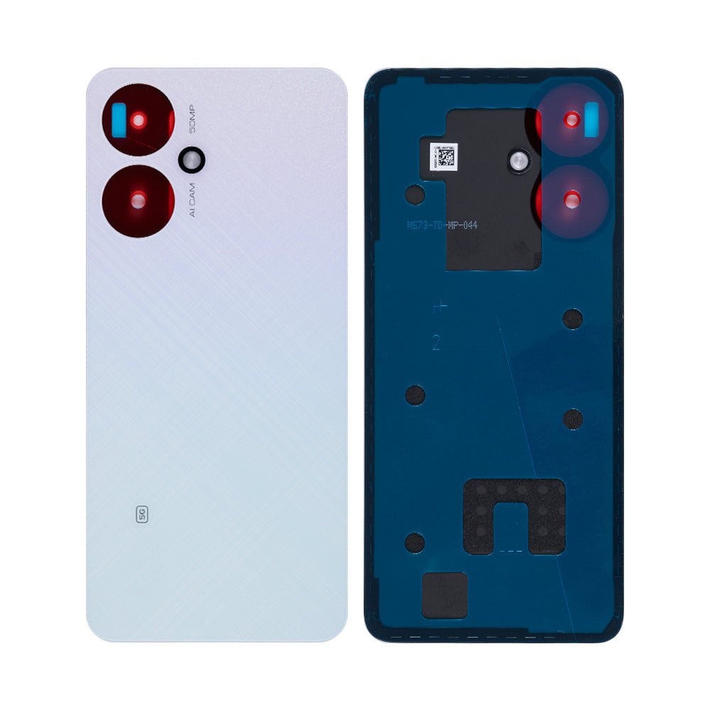 Xiaomi Redmi 13C 5G Capa traseira sem lente Startrail Prateada OEM
