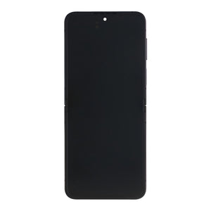 Samsung Galaxy Z Flip6 F741B Ecrã principal e digitalizador com moldura preta Pacote de serviço