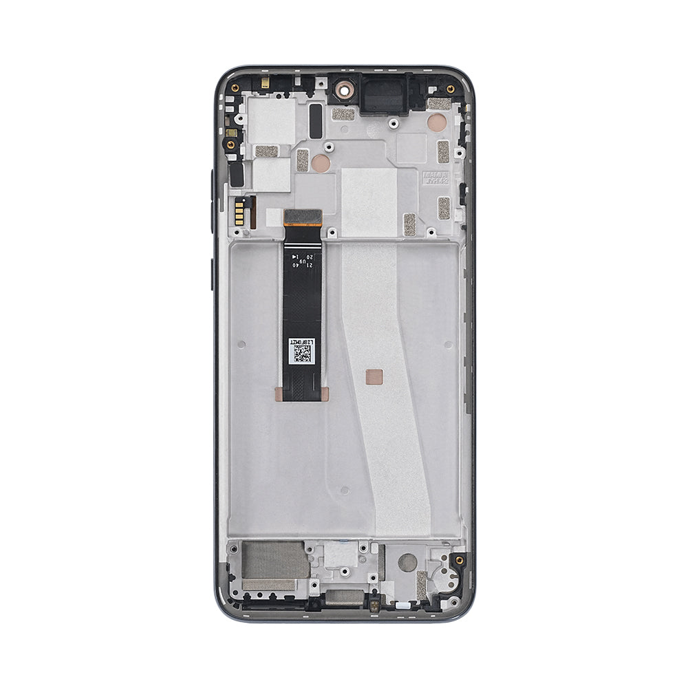 Motorola Edge 30 Neo Ecrã e digitalizador com moldura em ônix preto OEM