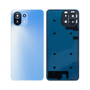 Capa traseira Xiaomi 11 Lite 5G NE com lente Bubblegum Blue OEM