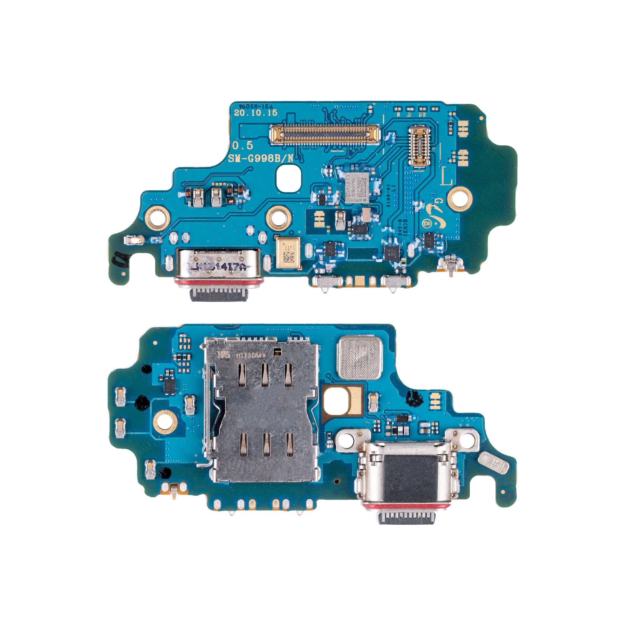 Samsung Galaxy S21 Ultra 5G G998B Placa de carregamento do sistema OEM