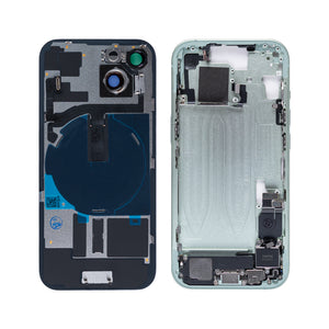 For Apple 15 Carcaça com peças pequenas Verde OEM