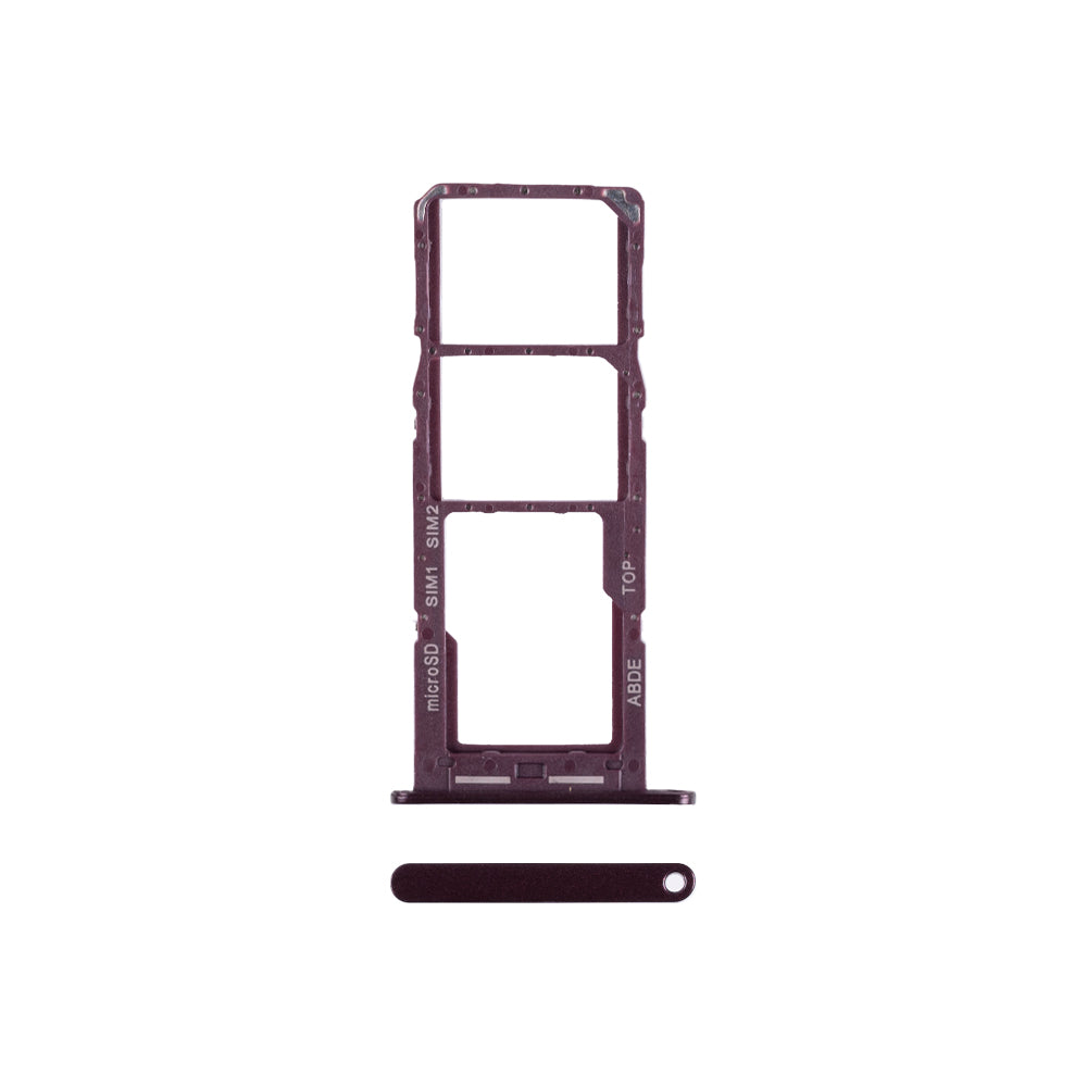 Suporte para cartão SIM Samsung Galaxy A24 4G A245F Vermelho escuro OEM