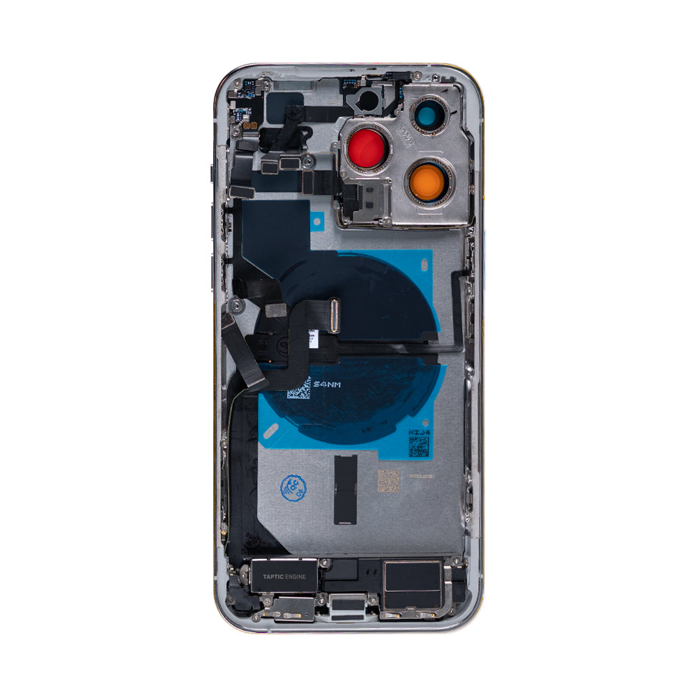 For Apple 14 Pro Max Carcaça com peças pequenas Prateado OEM