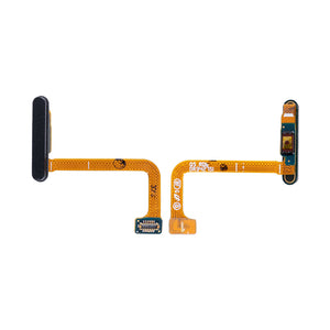Samsung Galaxy Z Fold5 F946B Sensor de impressão digital flexível com botão liga/desliga cinza OEM
