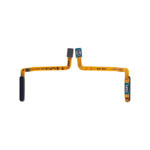 Samsung Galaxy M34 5G M346B Sensor de impressão digital flexível com botão liga/desliga azul meia-noite OEM