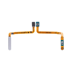 Samsung Galaxy M34 5G M346B Sensor de impressão digital flexível com botão liga/desliga Prism Silver OEM