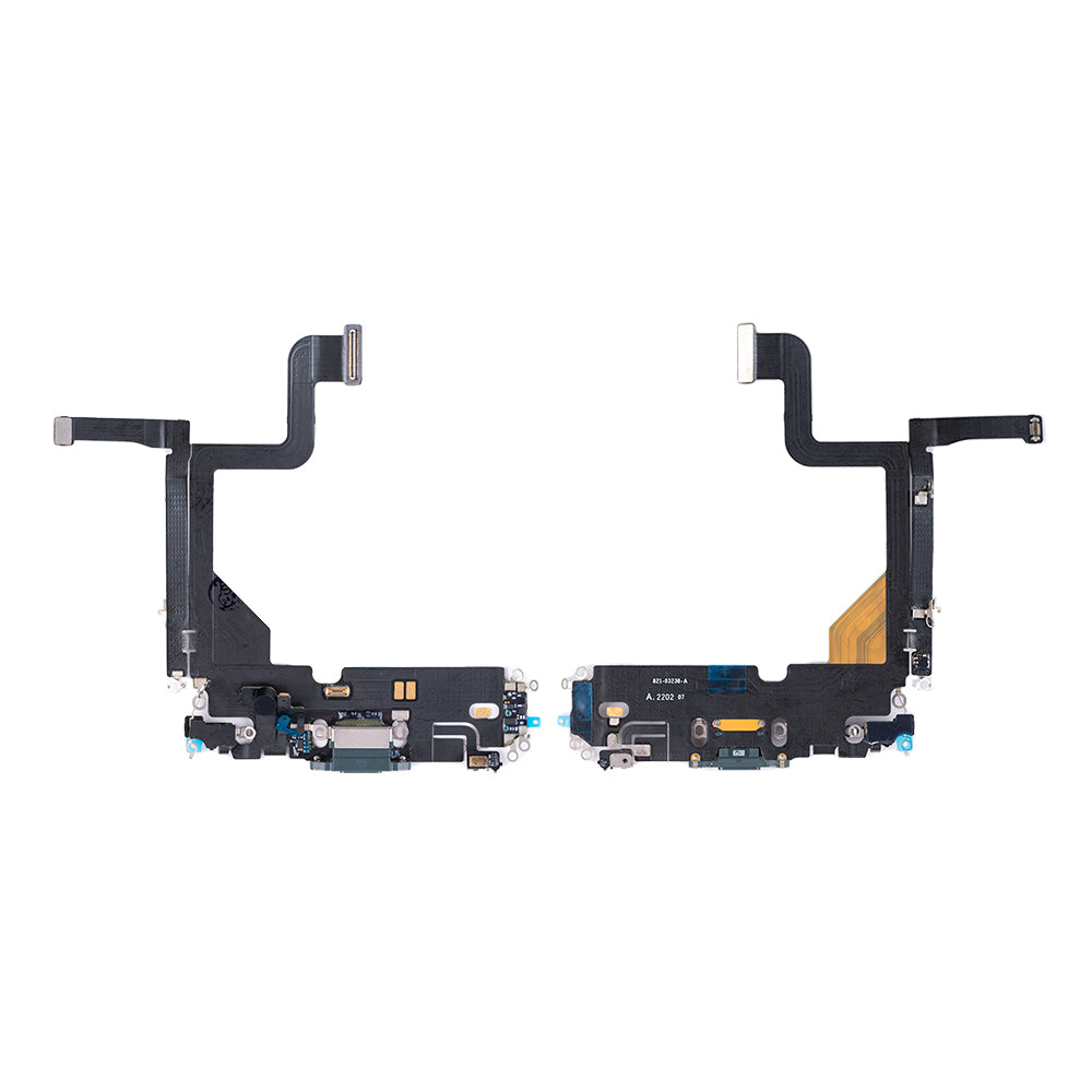 For Apple iPhone 13 Pro Sistema de carregamento Flex Alpine Verde Puxado