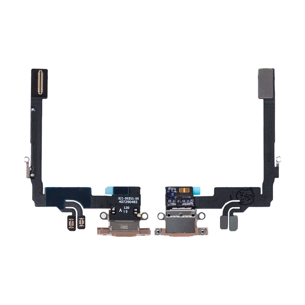 For Apple iPhone 16 Pro Sistema de carregamento Flex Desert Titanium Puxado