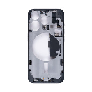 For Apple 15 Pro Moldura Central Preto Titânio OEM