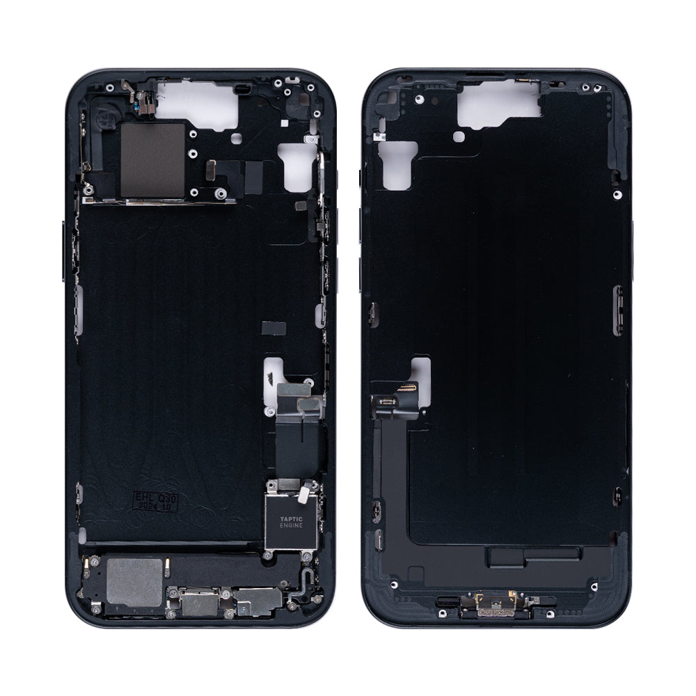 For Apple 15 Plus Moldura Central Preta OEM