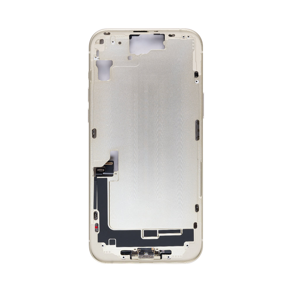 For Apple 15 Plus Moldura Central Amarela OEM