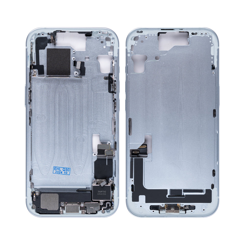 For Apple 15 Moldura Central Azul OEM
