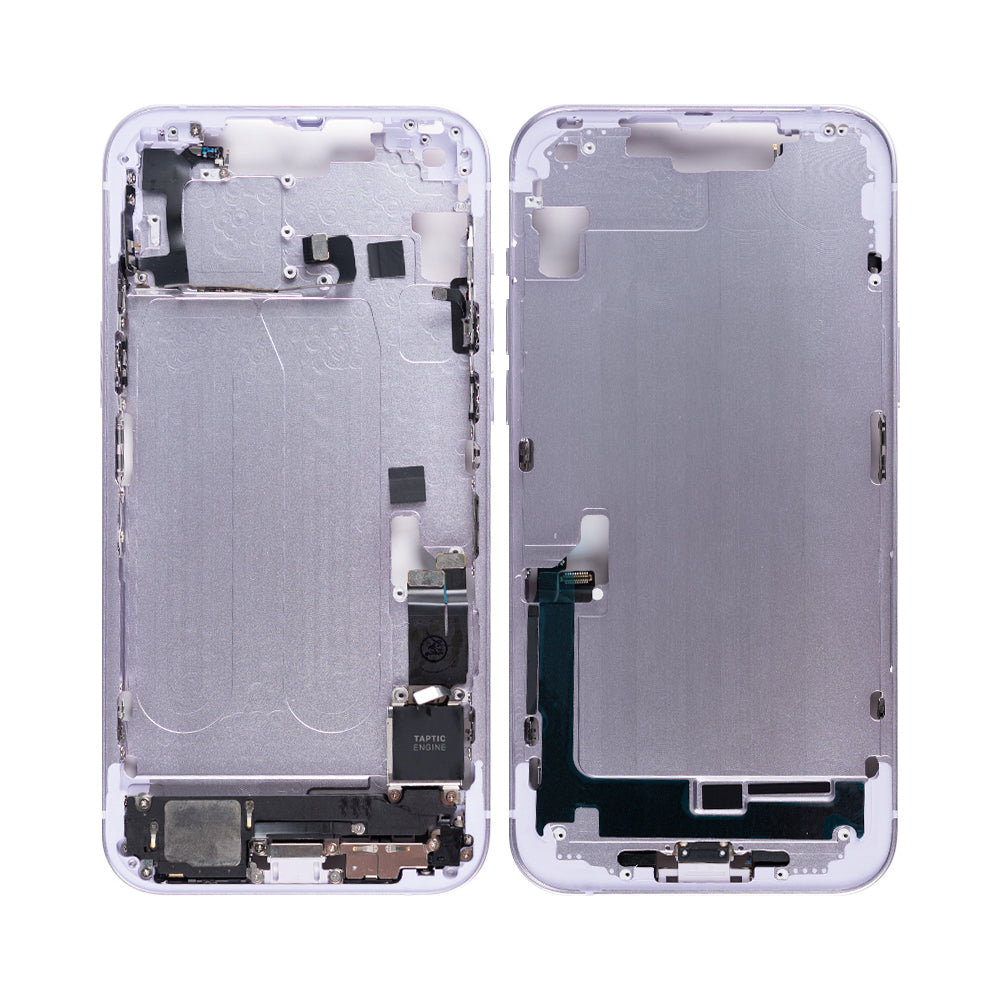 For Apple 14 Plus Moldura Central Roxa OEM