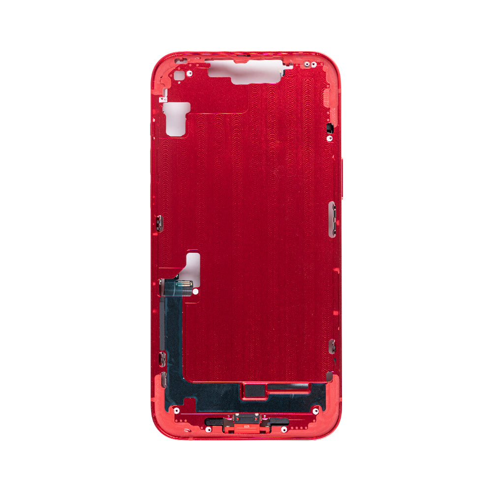 For Apple 14 Plus Moldura Central Vermelha OEM