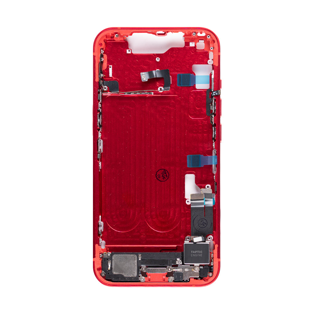 For Apple 14 Moldura Central Vermelha OEM