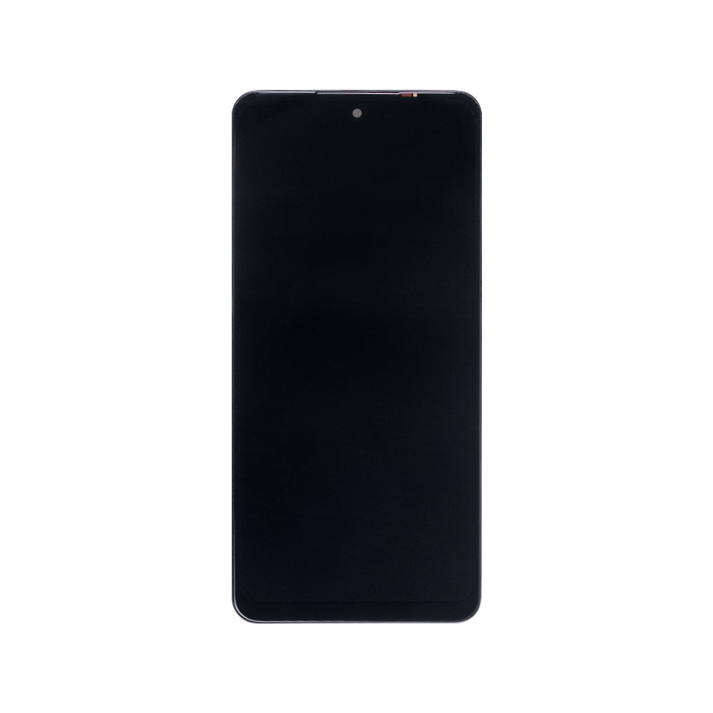 Ecrã e digitalizador Oppo A58 4G com moldura preta brilhante OEM