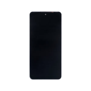 Ecrã e digitalizador Oppo A58 4G com moldura preta brilhante OEM