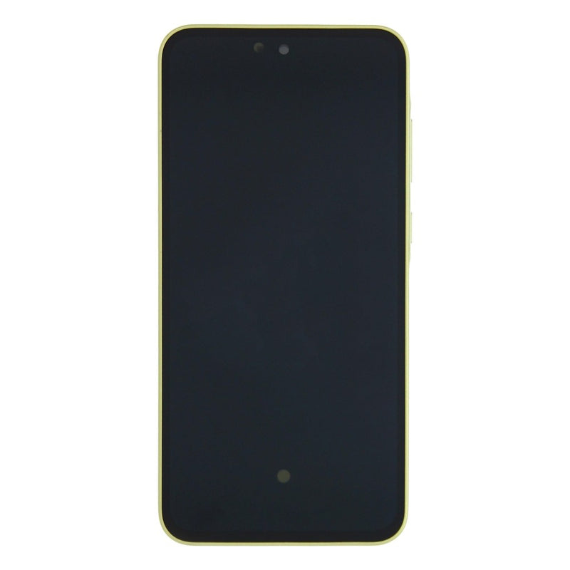 Samsung Galaxy A35 A356B Ecrã e digitalizador com moldura Lemon pré-montado