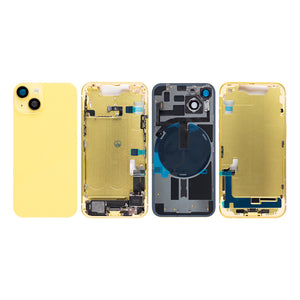 For Apple 14 Carcaça com peças pequenas Amarelo OEM