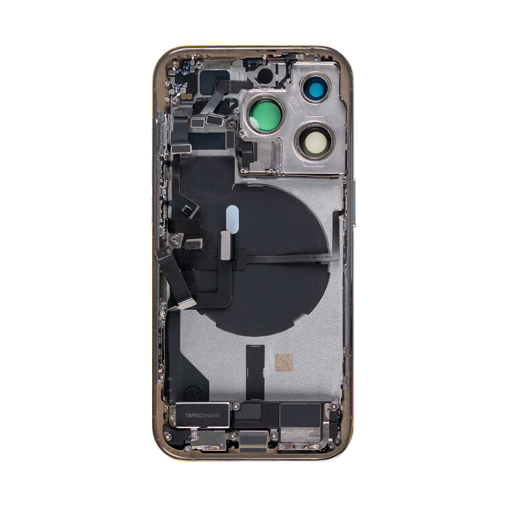 For Apple 14 Pro Carcaça com peças pequenas Ouro OEM