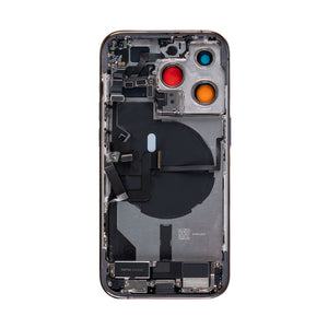 For Apple 14 Pro Carcaça com peças pequenas Deep Purple OEM