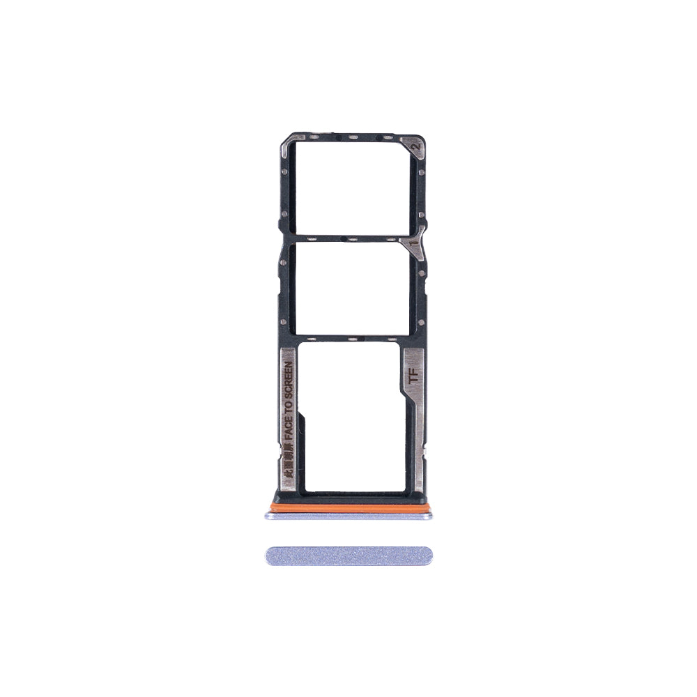 Suporte para cartão SIM Xiaomi Redmi 14C, 14R Roxo OEM
