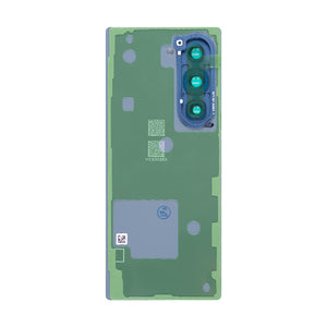 Capa traseira Samsung Galaxy Z Fold6 F956B com lente azul-marinho OEM
