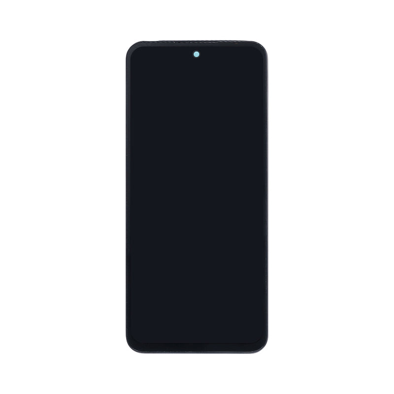 Xiaomi Poco M6 4G Ecrã e digitalizador com moldura Preto OEM