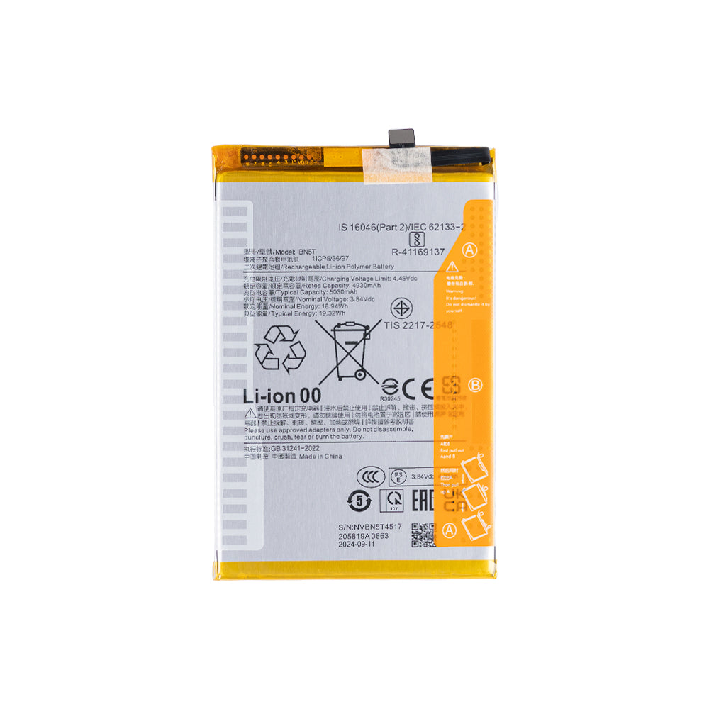 Xiaomi Poco M6 4G, Poco M6 Plus, Redmi 13, Redmi 13 5G Bateria BN5T OEM