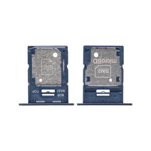 Suporte para cartão SIM Samsung Galaxy M15 M156B Azul claro OEM
