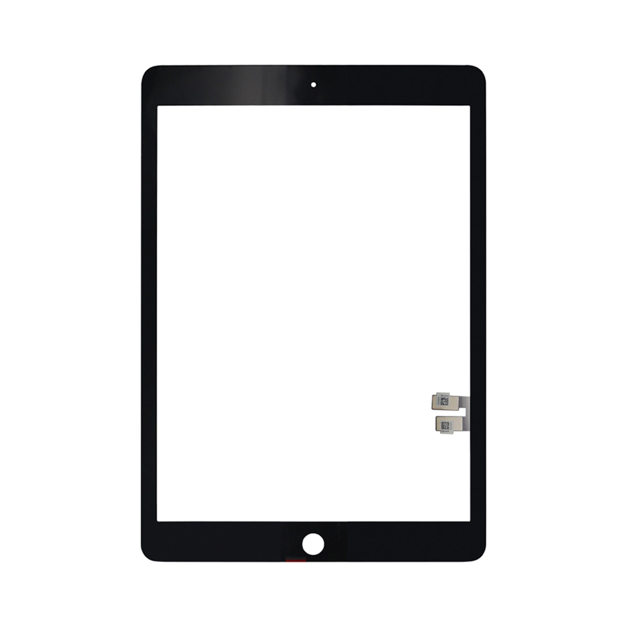 For Apple 7 (2019), iPad 8 (2020) 10,2 polegadas Digitalizador Preto Puxado