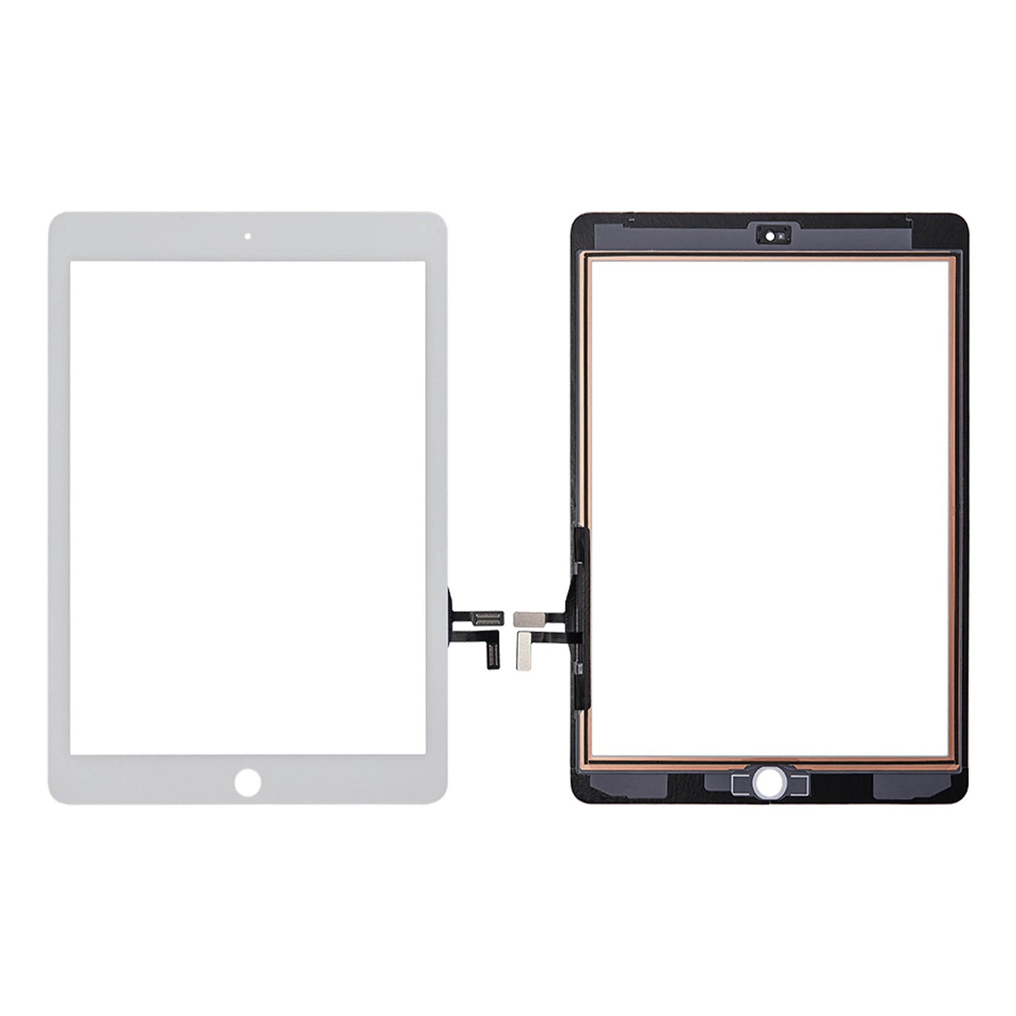 For Apple Air (2013), iPad 5 (2017) 9,7 polegadas Digitalizador Branco Puxado