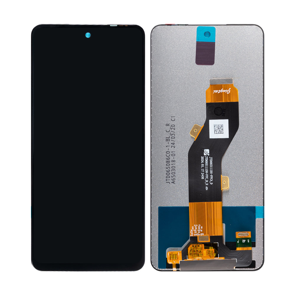 Ecrã e digitalizador ZTE Blade V60 Vita sem moldura, preto, OEM