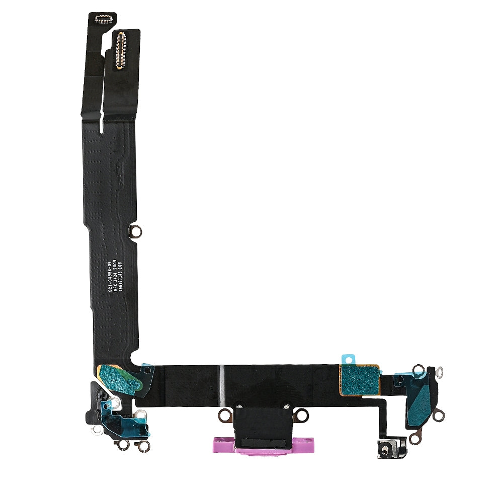 For Apple 16 Plus Sistema de carregamento flexível rosa puxado