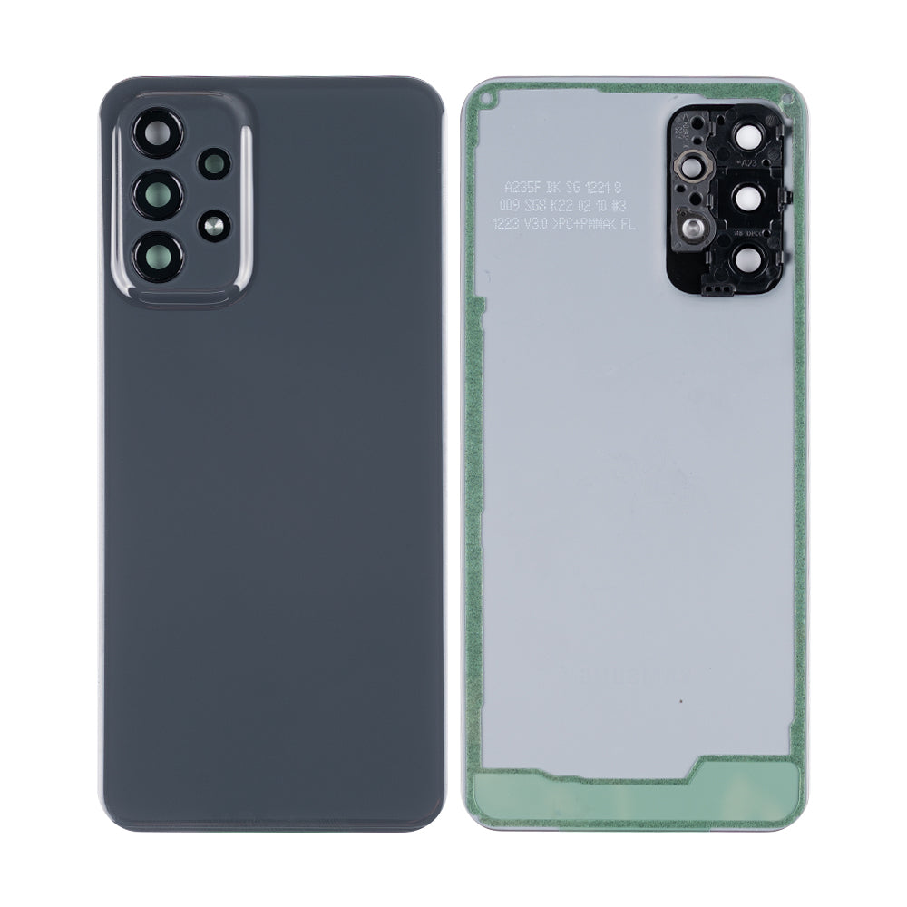 Capa traseira Samsung Galaxy A23 4G A235F com lente preta OEM