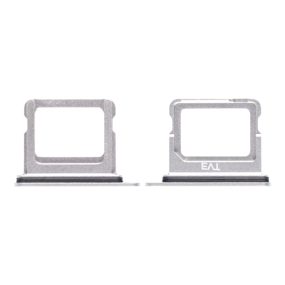 For Apple 16, 16 Plus Suporte para cartão SIM branco puxado