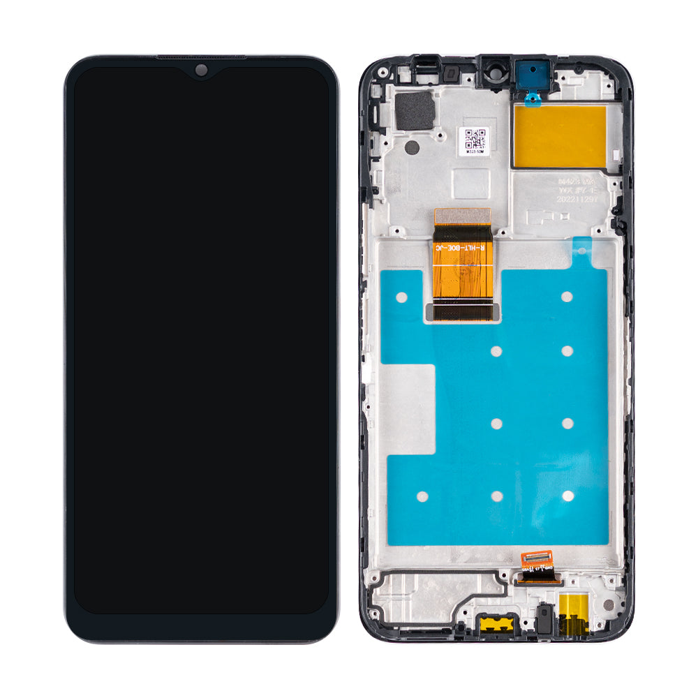 Honor 70 Lite, X6, X8 5G Ecrã e digitalizador com moldura Midnight Black OEM